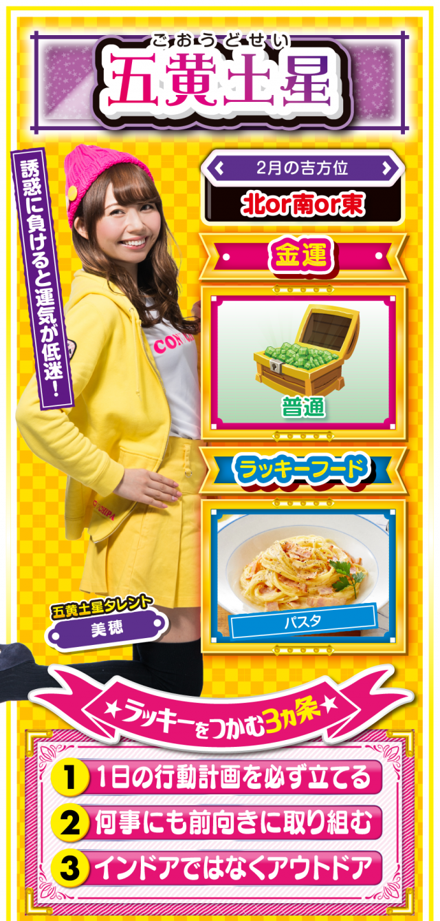 五黄土星占い結果