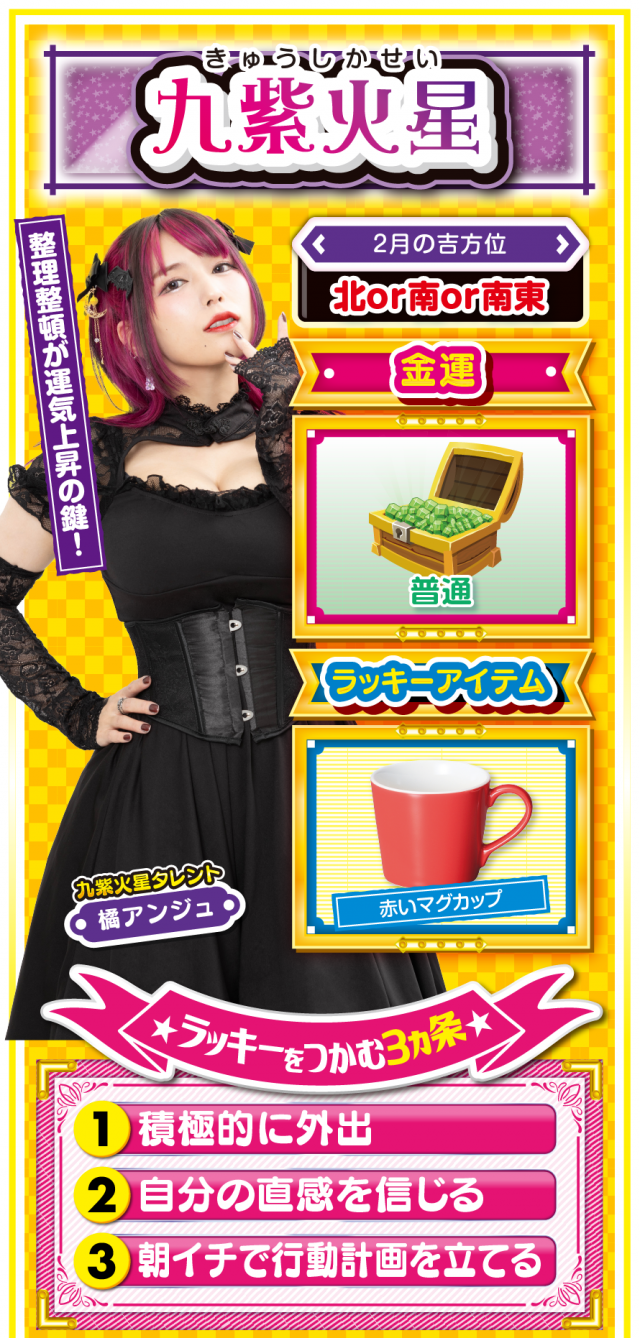 九紫火星占い結果