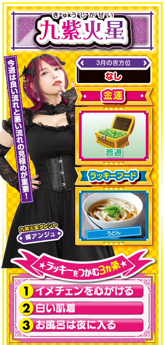 九紫火星占い結果