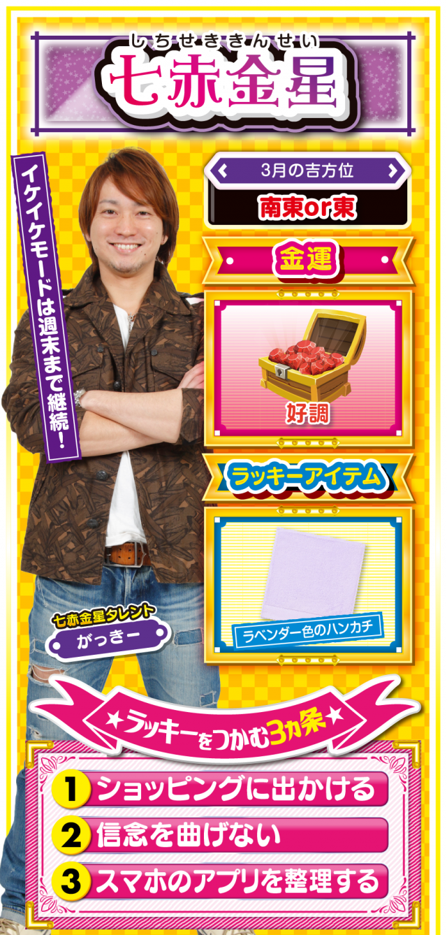 七赤金星占い結果