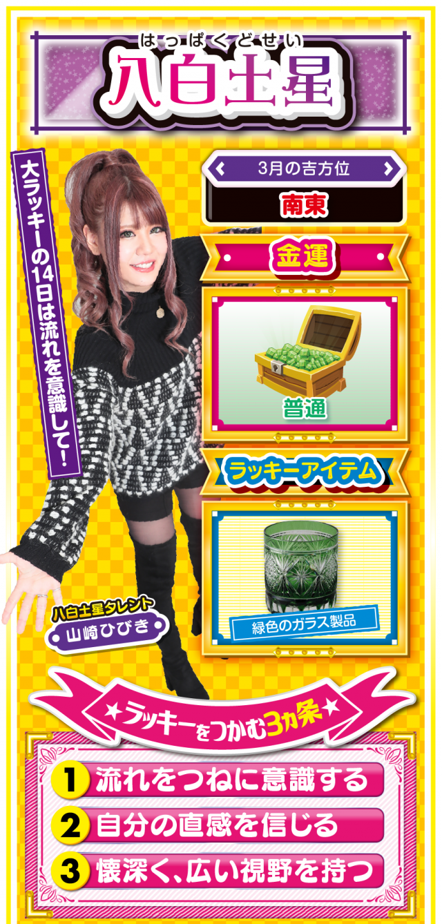 八白土星占い結果