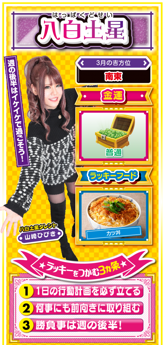 八白土星占い結果