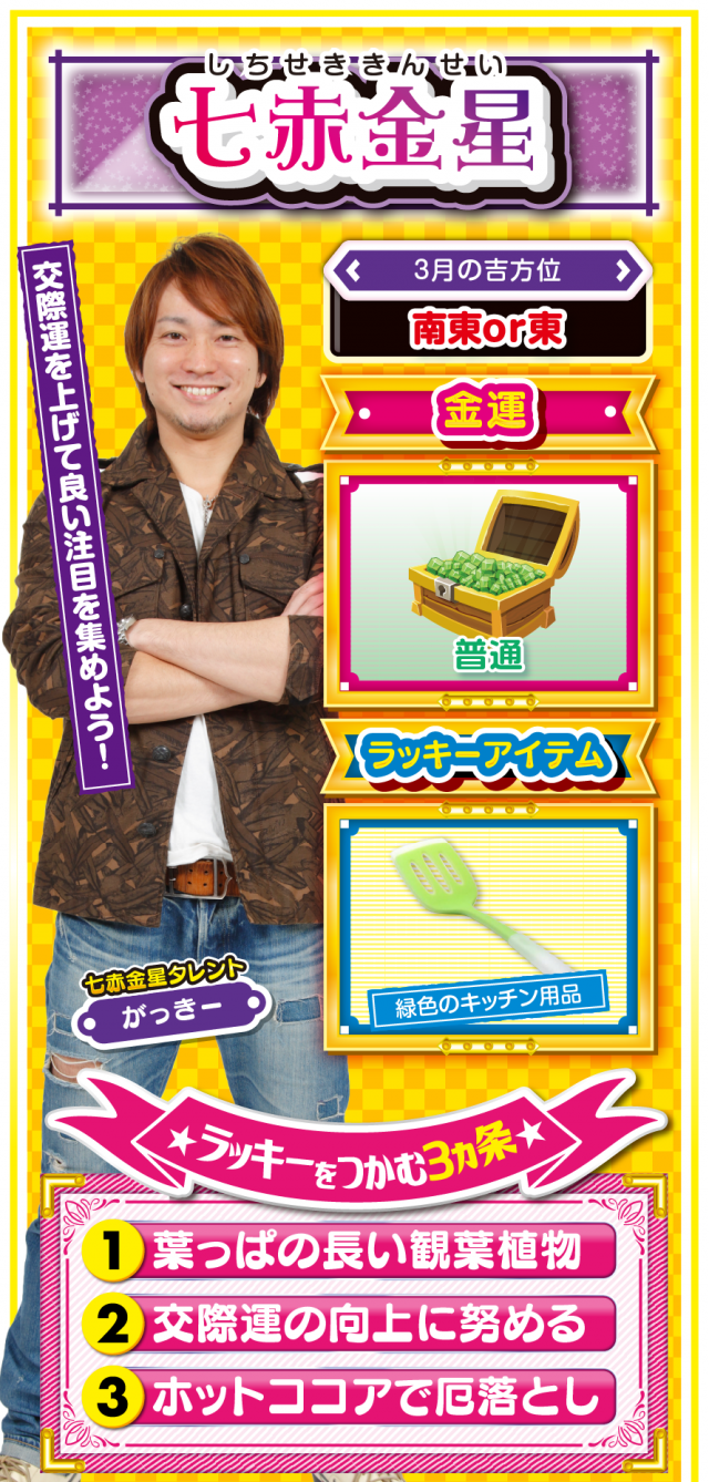 七赤金星占い結果