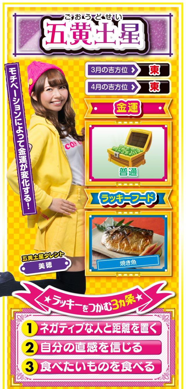 五黄土星占い結果