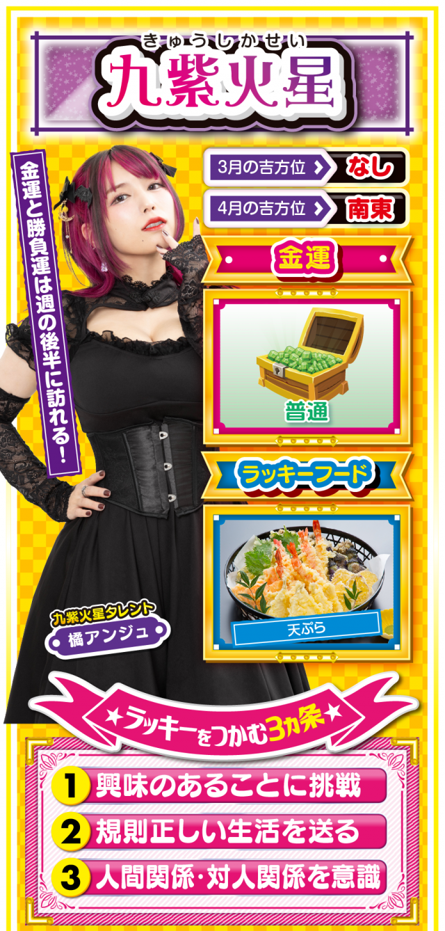 九紫火星占い結果