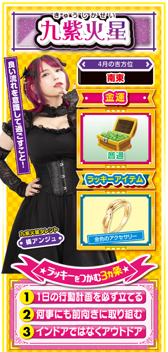 九紫火星占い結果