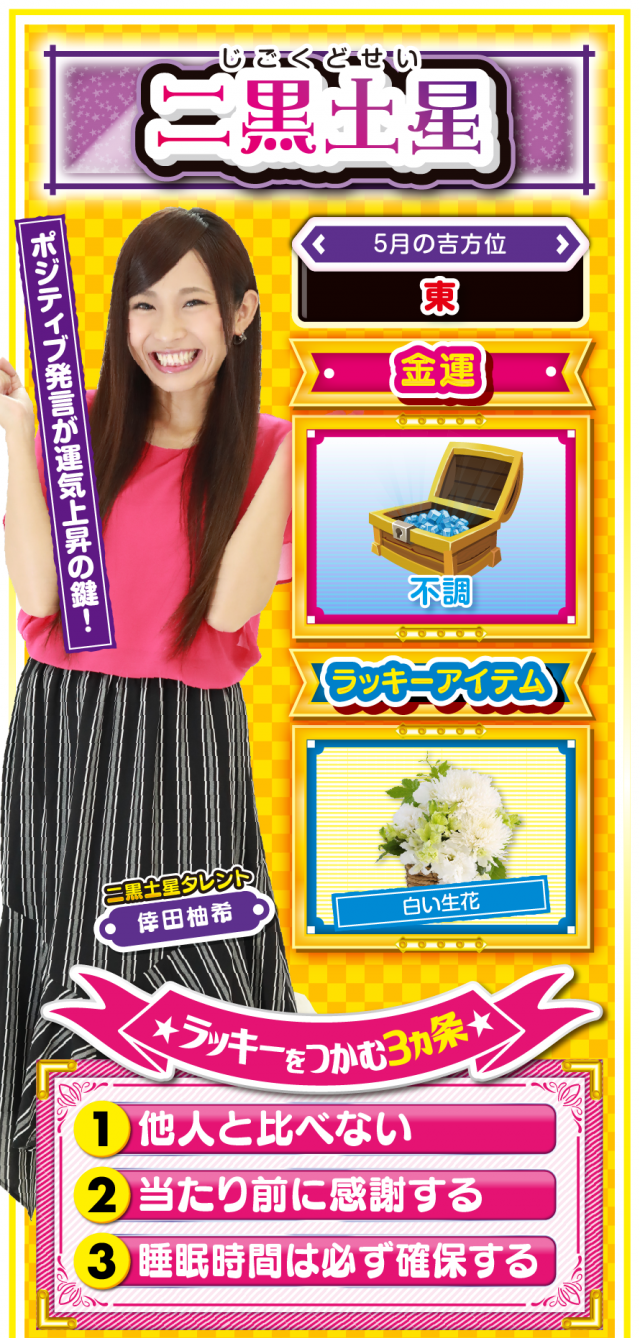 二黒土星占い結果