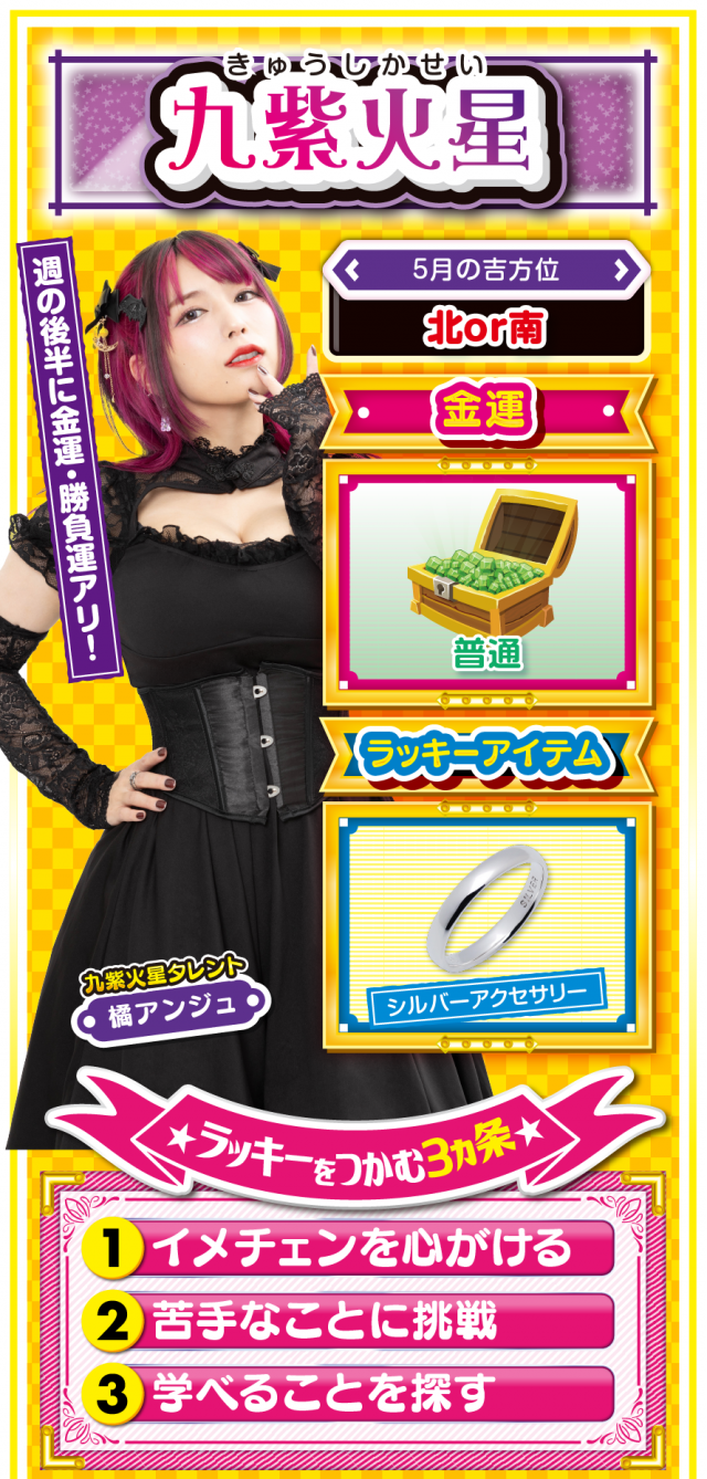 九紫火星占い結果