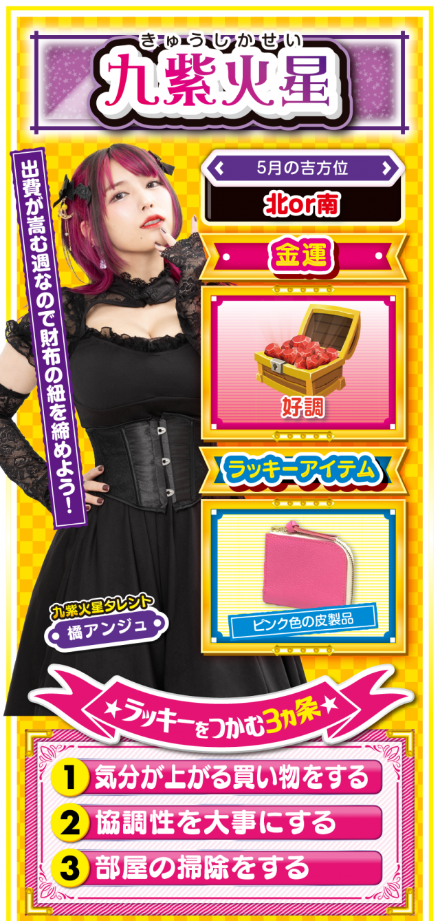 九紫火星占い結果