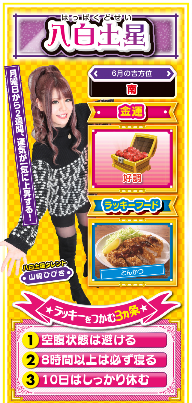 八白土星占い結果