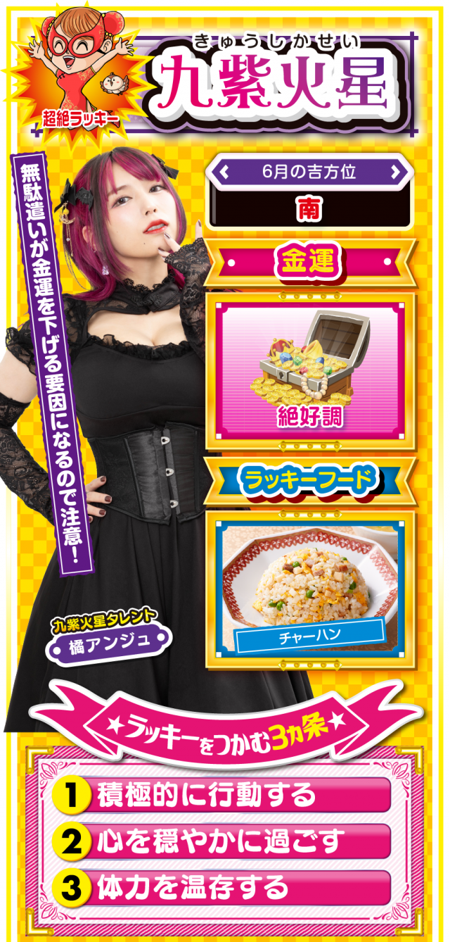 九紫火星占い結果