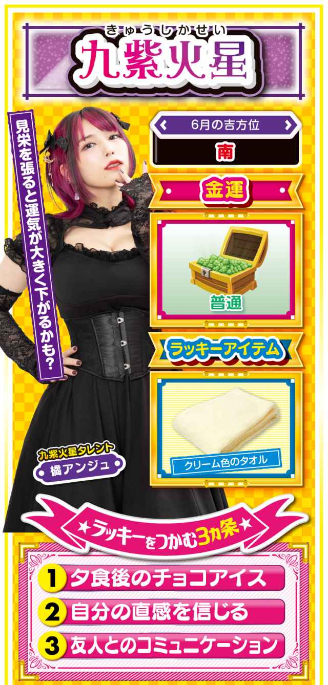 九紫火星占い結果