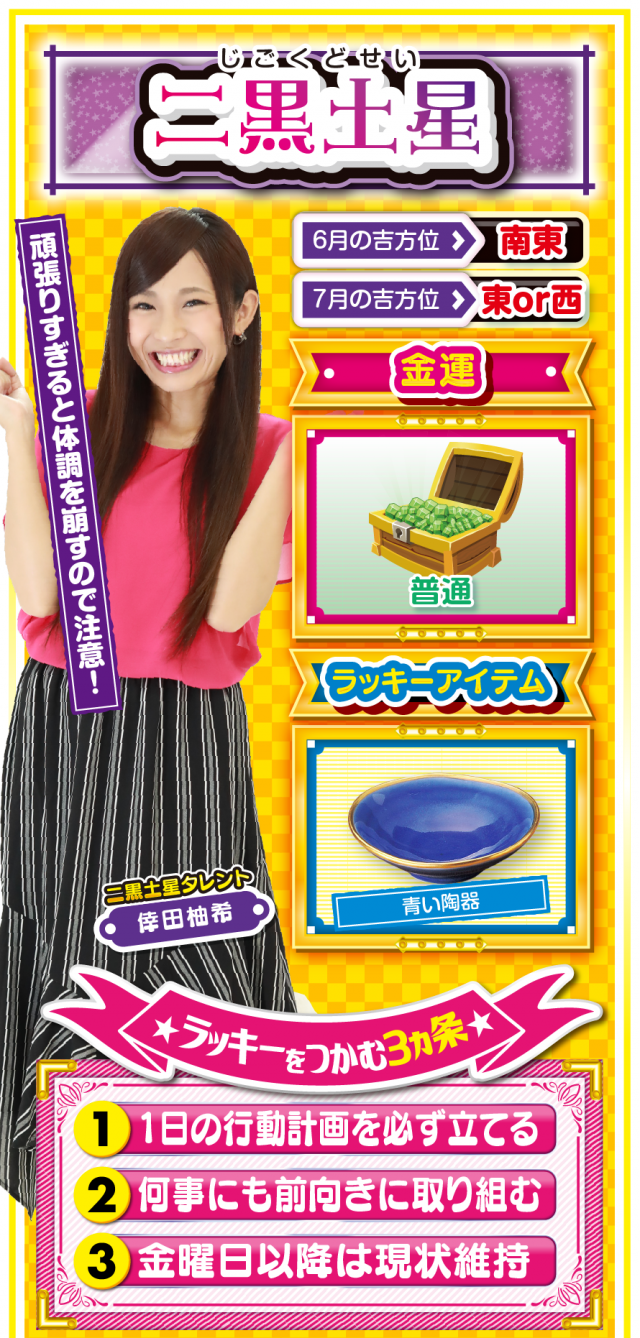 二黒土星占い結果