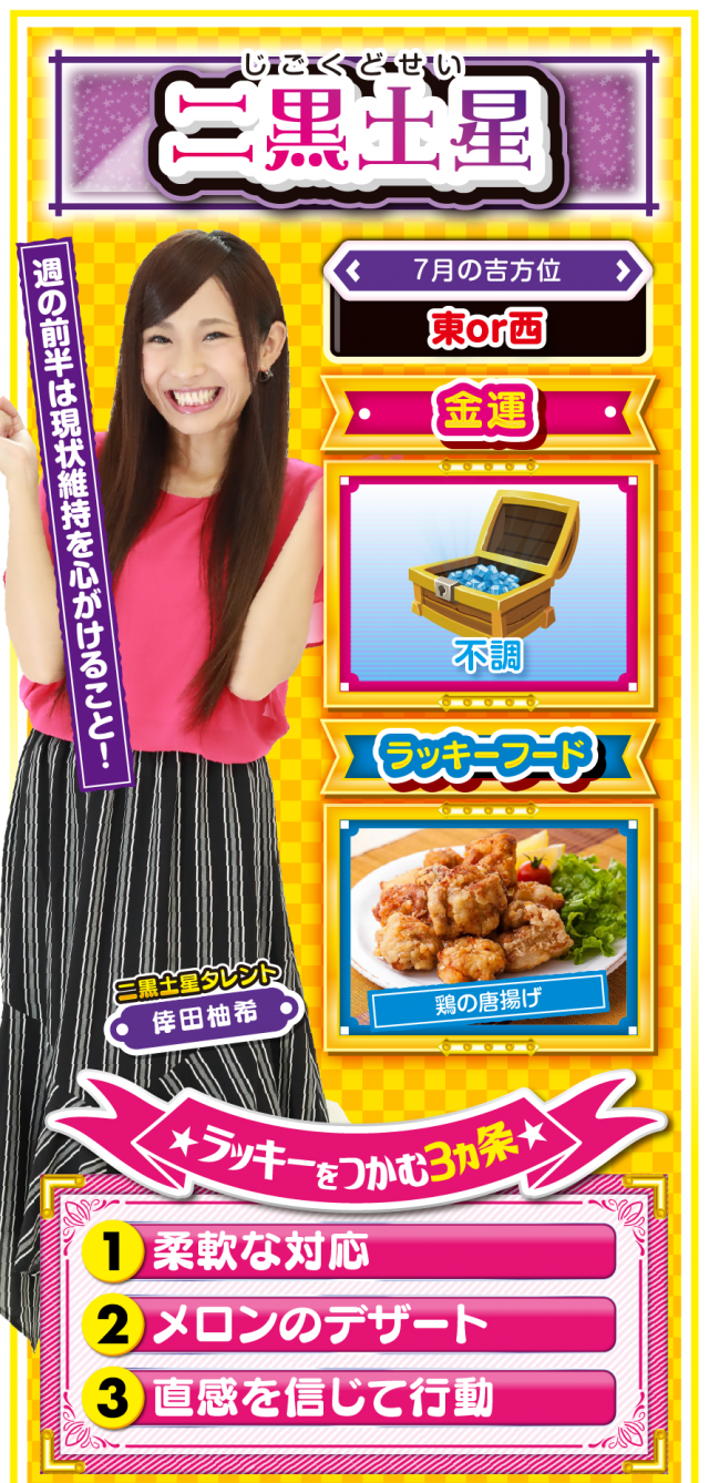 一白水星占い結果