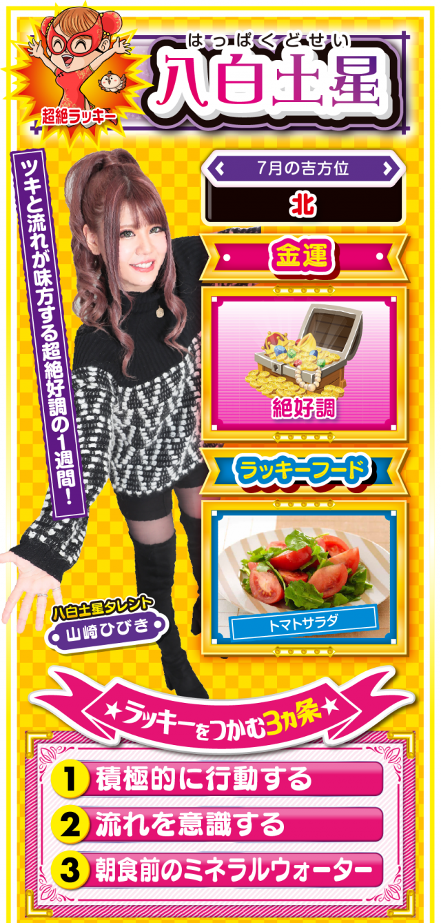 八白土星占い結果