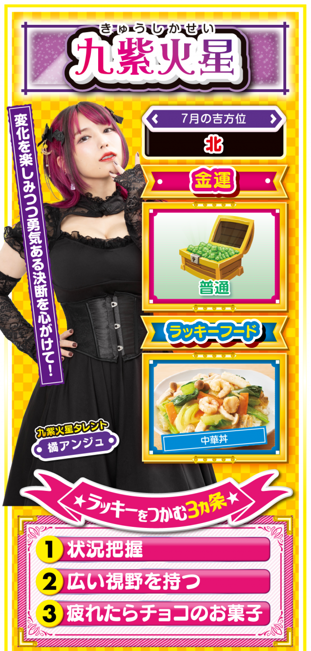 九紫火星占い結果