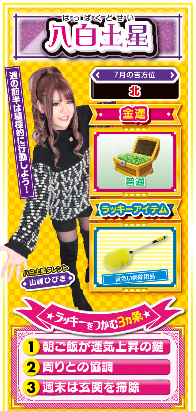 八白土星占い結果