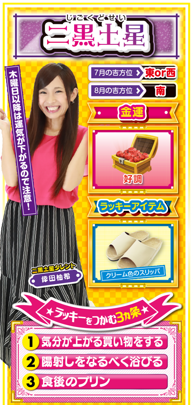 二黒土星占い結果