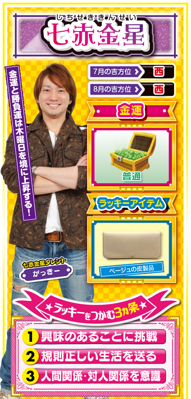 七赤金星占い結果