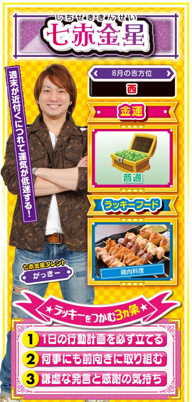 七赤金星占い結果