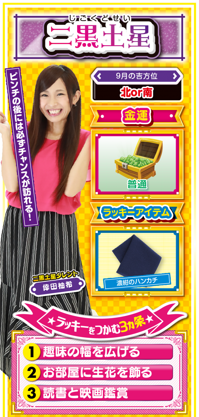 二黒土星占い結果