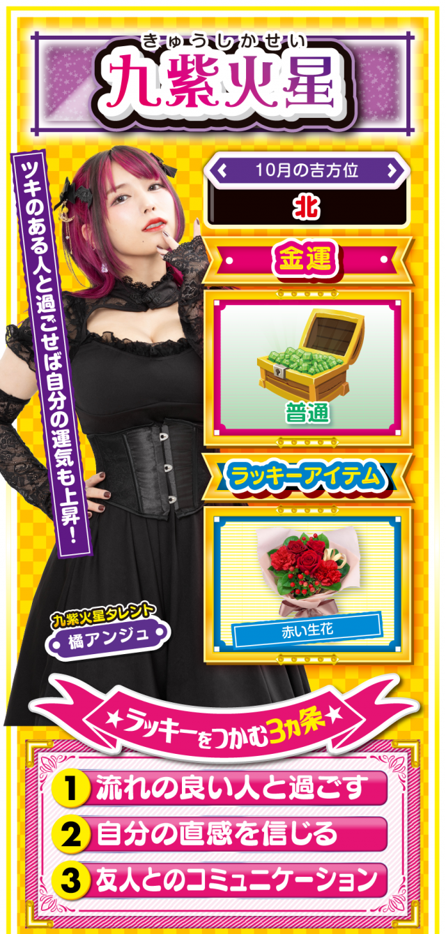 九紫火星占い結果