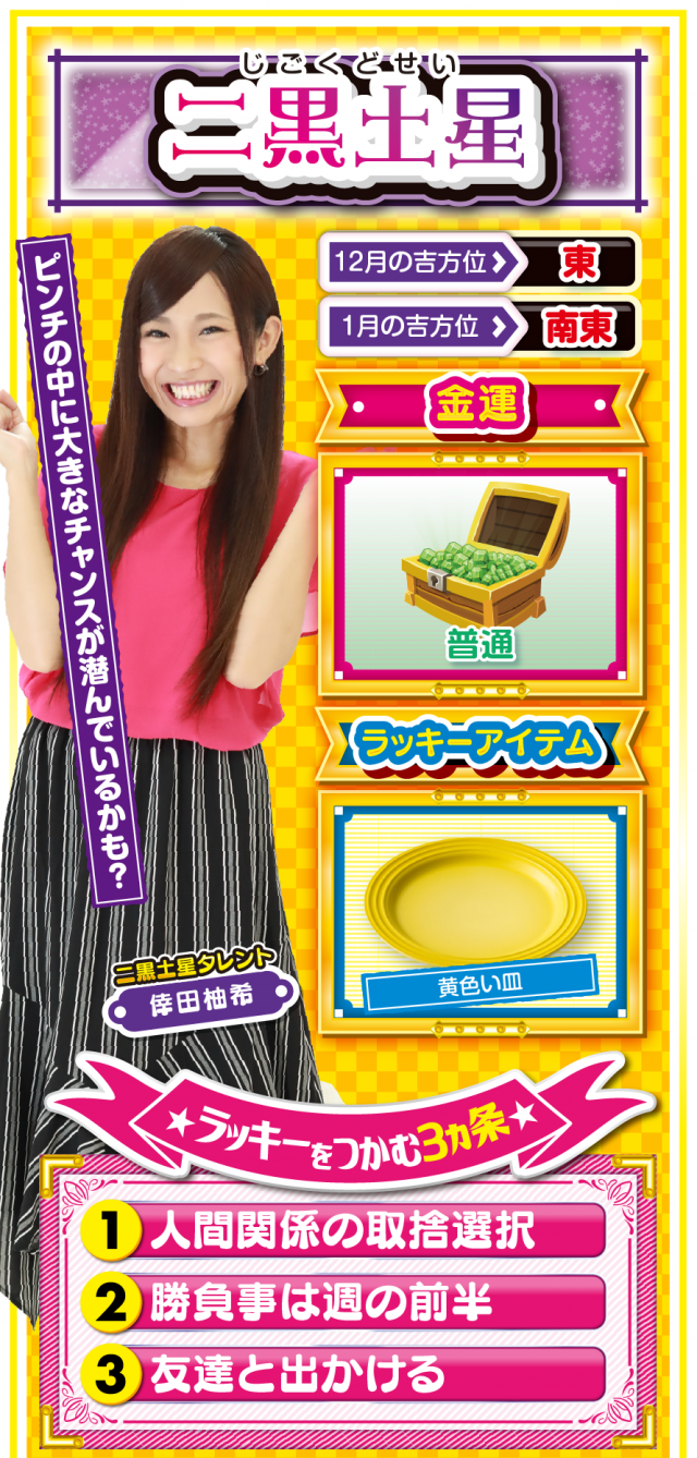 二黒土星占い結果