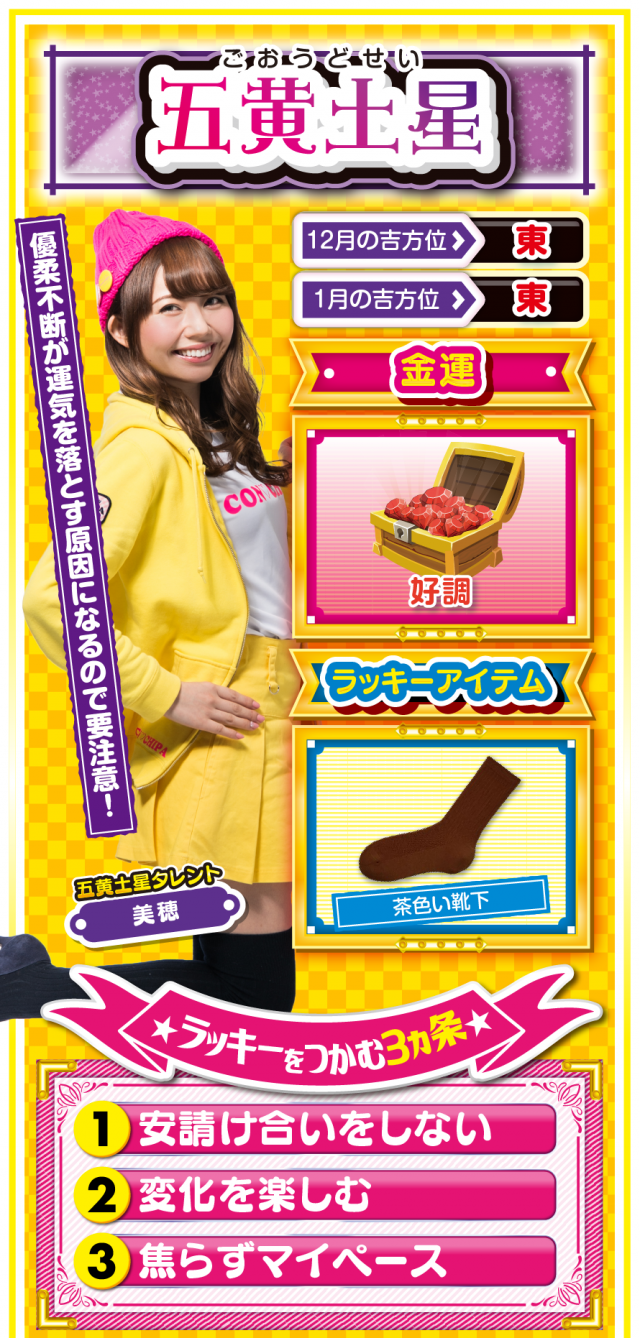 五黄土星占い結果