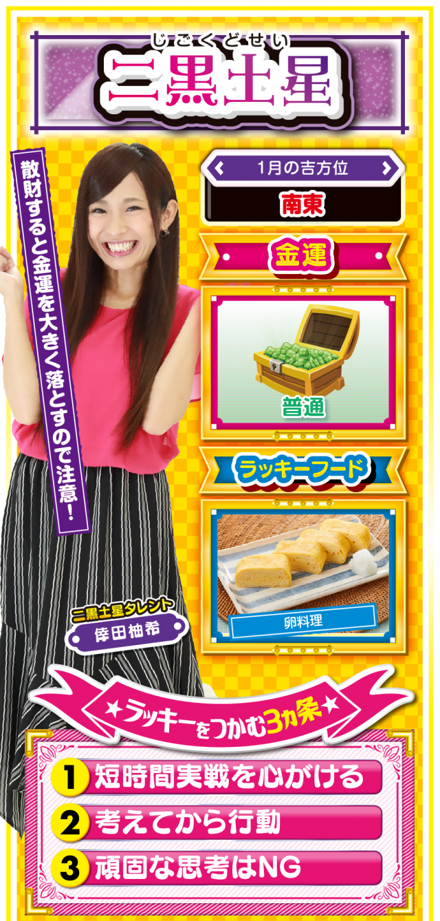 二黒土星占い結果