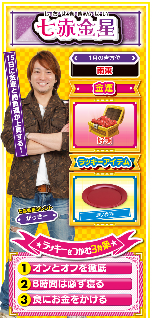 七赤金星占い結果