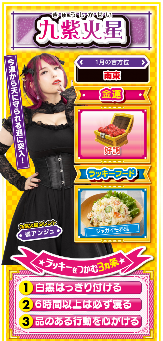 九紫火星占い結果