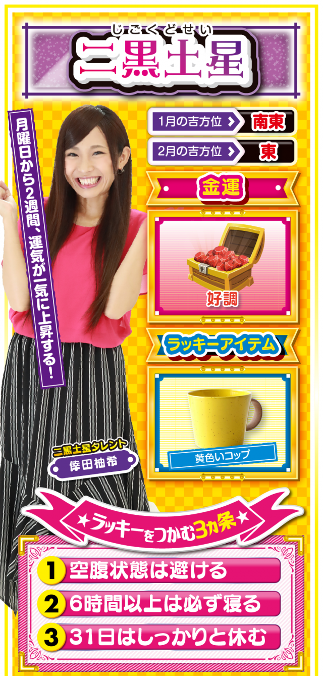 二黒土星占い結果