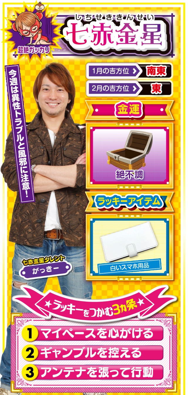 七赤金星占い結果