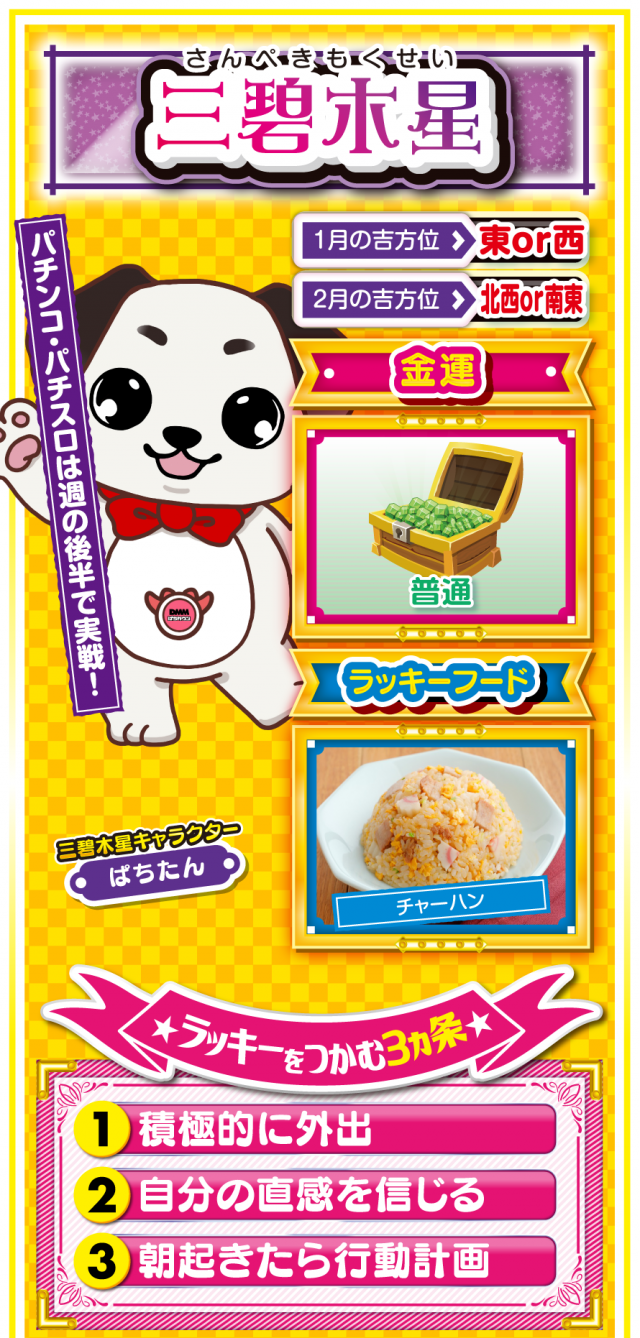 三碧木星占い結果