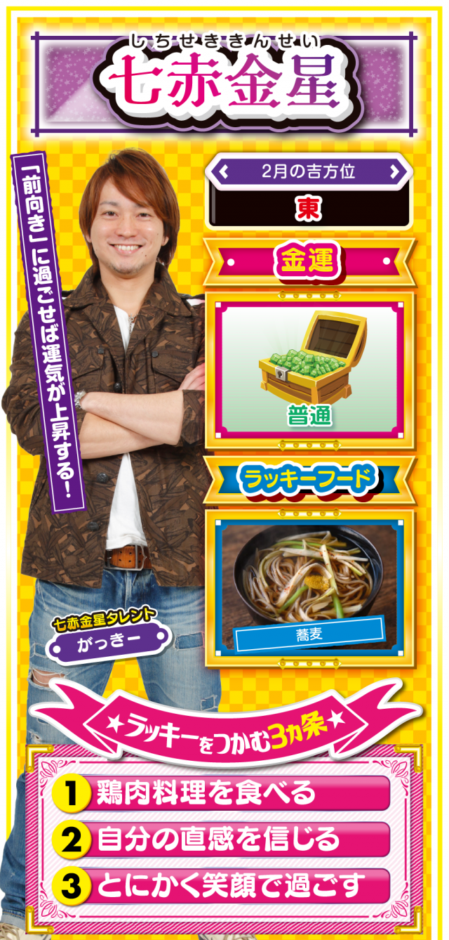 七赤金星占い結果