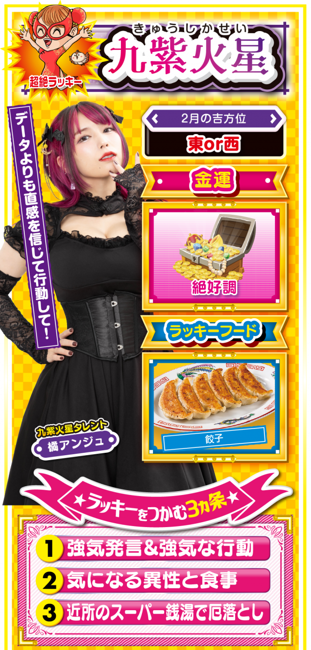 九紫火星占い結果