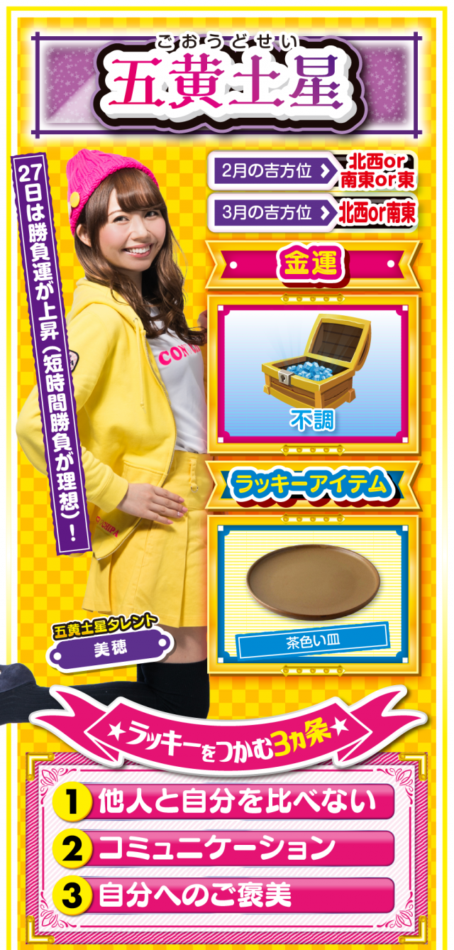 五黄土星占い結果