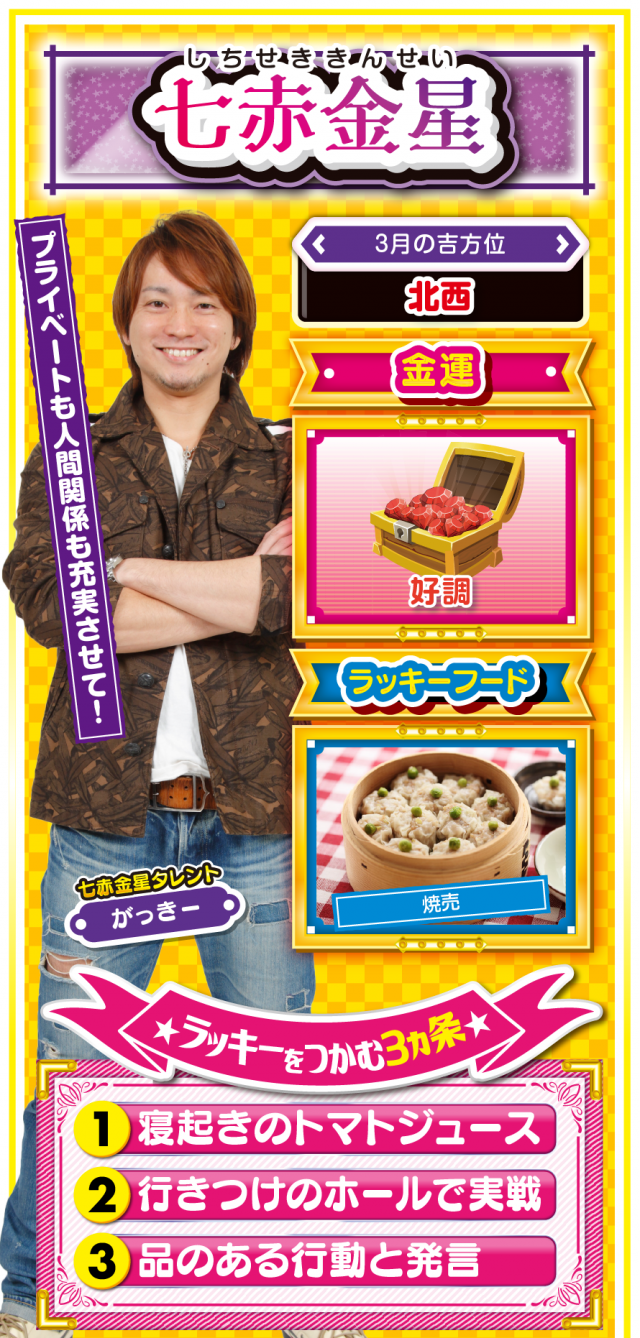 七赤金星占い結果