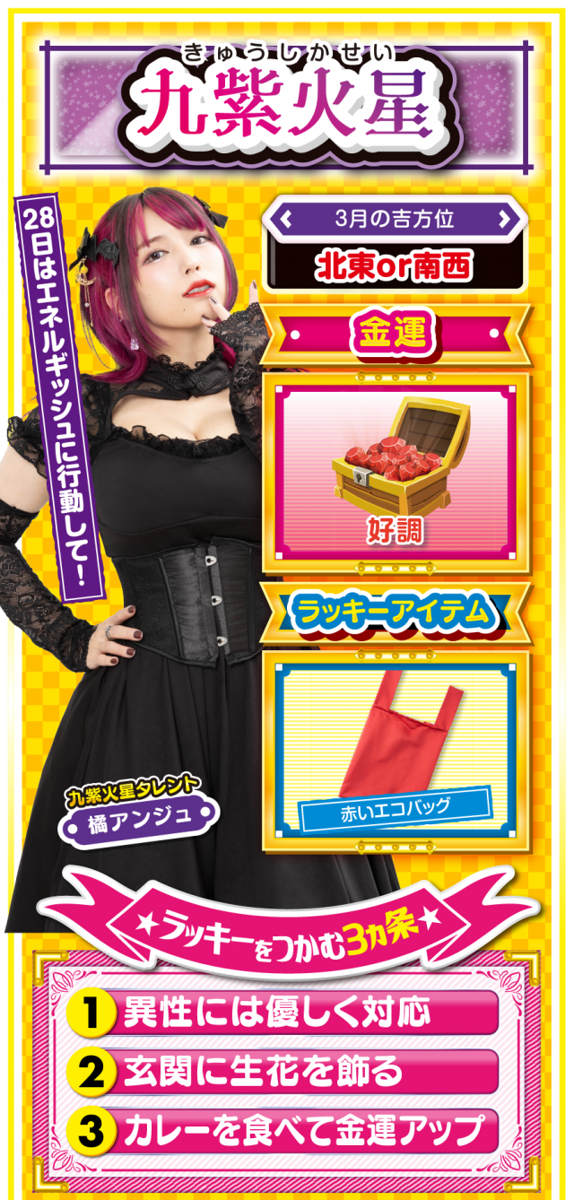 九紫火星占い結果