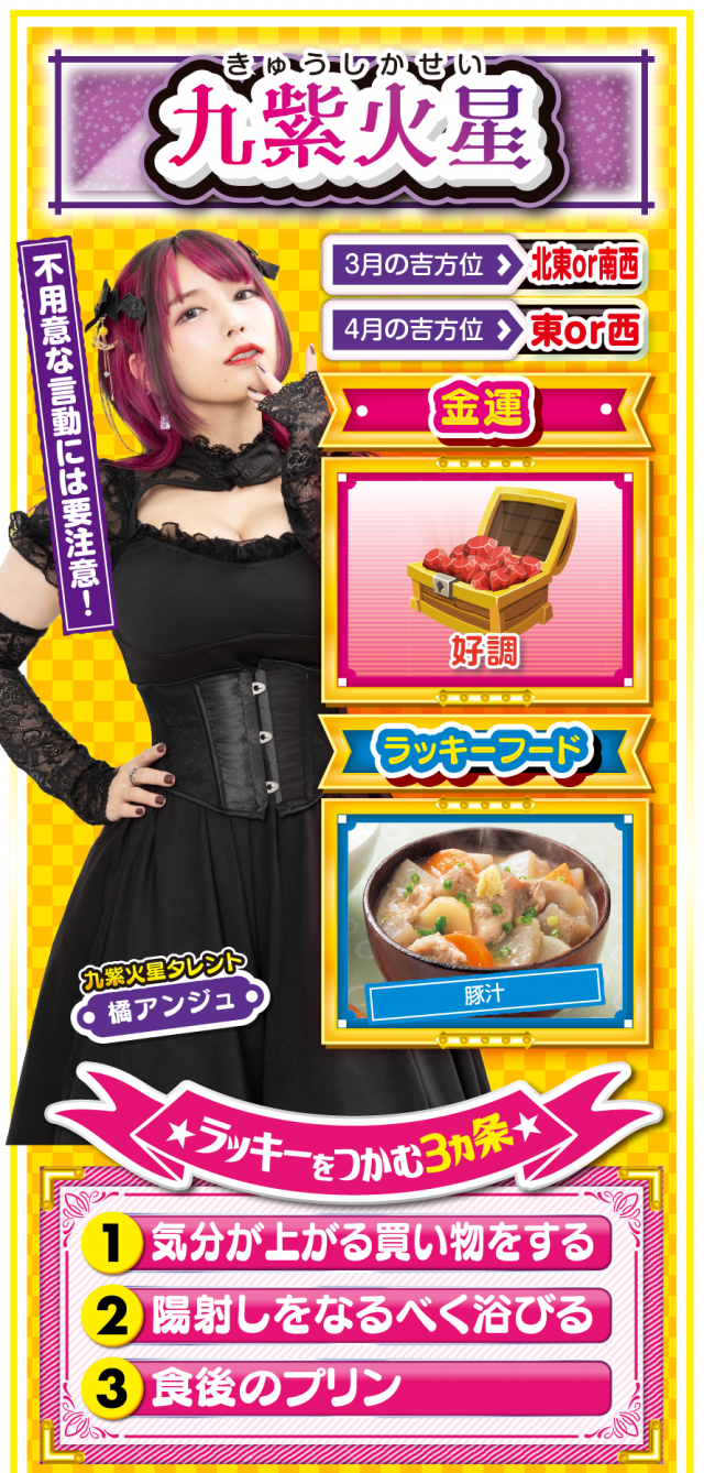 九紫火星占い結果