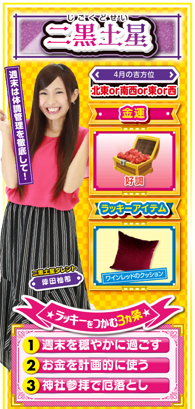 二黒土星占い結果