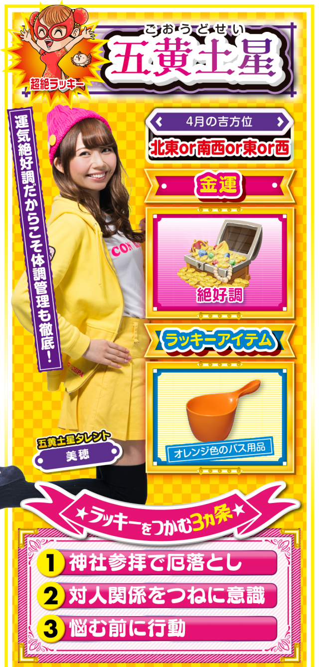 五黄土星占い結果