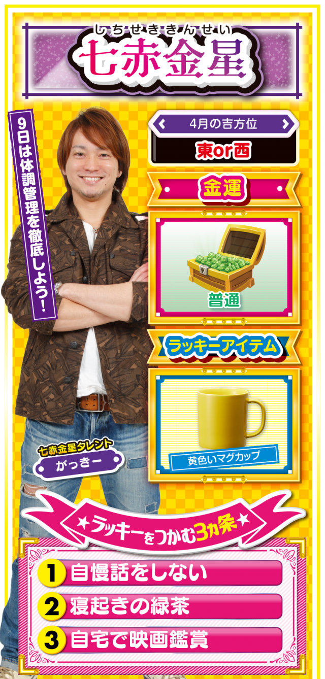 七赤金星占い結果