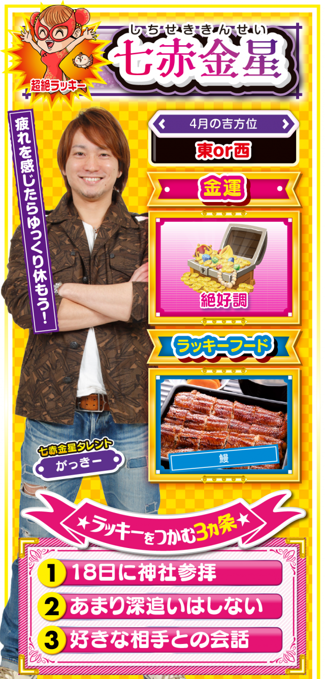 七赤金星占い結果