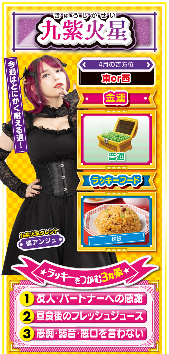 九紫火星占い結果