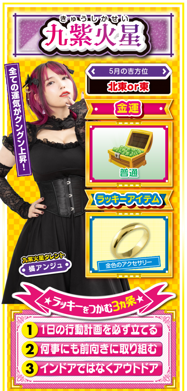 九紫火星占い結果