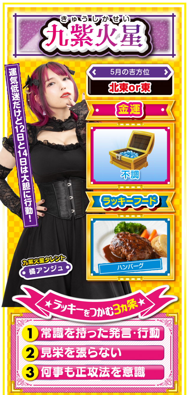 九紫火星占い結果
