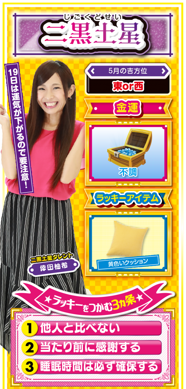 二黒土星占い結果