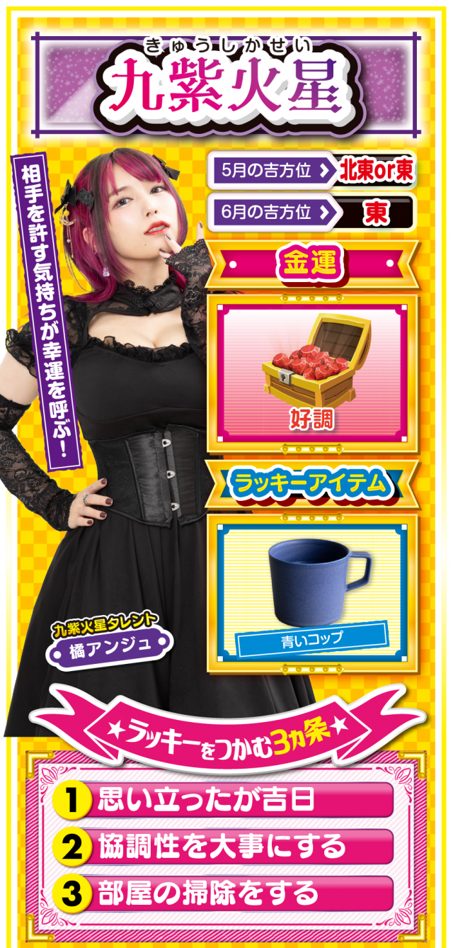 九紫火星占い結果