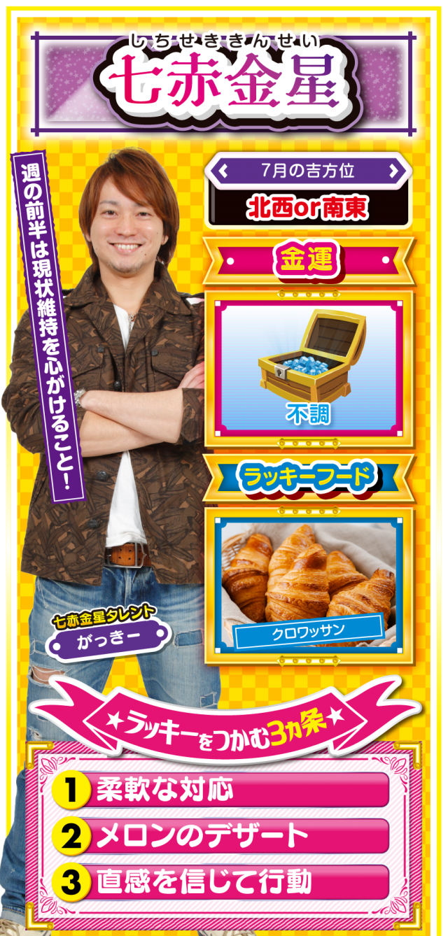 七赤金星占い結果